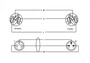 Cordial Cable DMX XLR de 3 Pines + PowerCON 3 Metros