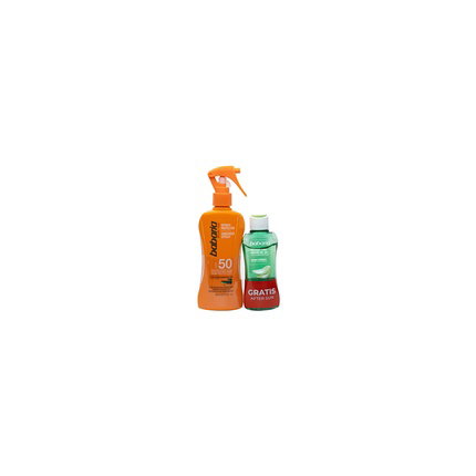 Babaria Solar Aloe SPF50 Estuche 2 pz (Protector Solar 200 ml + After Sun 100 ml)​