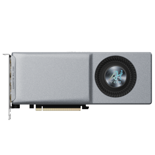 GIGABYTE GeForce RTX 4070 Ti SUPER AI TOP 16G Tarjeta Gráfica - 16GB GDDR6X, 256bit, PCI-E 4.0, 2610MHz Core Clock, 3 x DisplayPort 1.4a, 1 x HDMI 2.1a, NVIDIA DLSS 3, GV-N407TSAI TOP-16GD