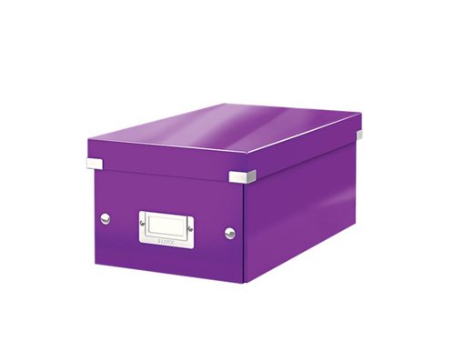 Leitz Click&Store Caja para DVD Violeta 206x147x352 mm Leitz Click&Store Caja para DVD Violeta 206x147x352 mm