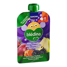 Bledina Pouch Pera Zanah.Cir.Remol.100G Puré Infantil de Frutas y Verduras