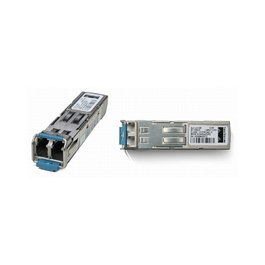 Cisco SFP GLC-SX-MM-RGD Transceptor, 1000BASE-SX, 1000 Mbps, 550 m, Multimodo, LC Conector, Rango Temperatura -40 a 85 Grados C