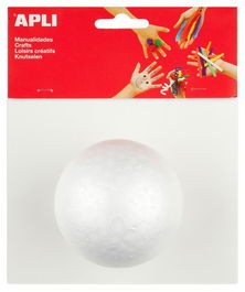 Apli Bola Porexpan 80 mm Ø - 1 Unidad