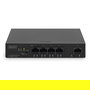Digitus Switch PoE 4 Puertos + 1 Uplink Gigabit Ethernet 10/100/1000, No Administrado, 60W de Presupuesto PoE, Conectividad de 10 Gbit/s