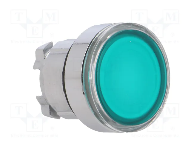 SCHNEIDER ELECTRIC Interruptor de presión Harmony XB4 verde 22mm