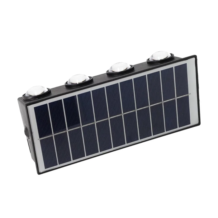 Aplique LED Solar 3.0W Batería 3.7V IP65 Iluminación Exterior Autónoma Aplique LED Solar 3.0W Batería 3.7V IP65 Iluminación Exterior Autónoma