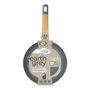 San Ignacio Sartén de Aluminio Prensado 100% Reciclado Earth Grey Ø24 cm Antiadherente Cerámico