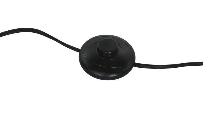 DKD Home Decor Lámpara Pie Tradicional 50 x 163.5 x 50 cm Algodón Mango