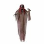 Atosa Decoración Halloween Hombre Lobo Colgante con Luz, 220 cm XL, Capucha a Cuadros