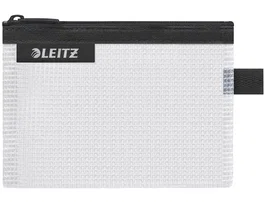 Leitz Bolsa resistente al agua Wow, color negro, 10,5x14 cm, para organizar accesorios