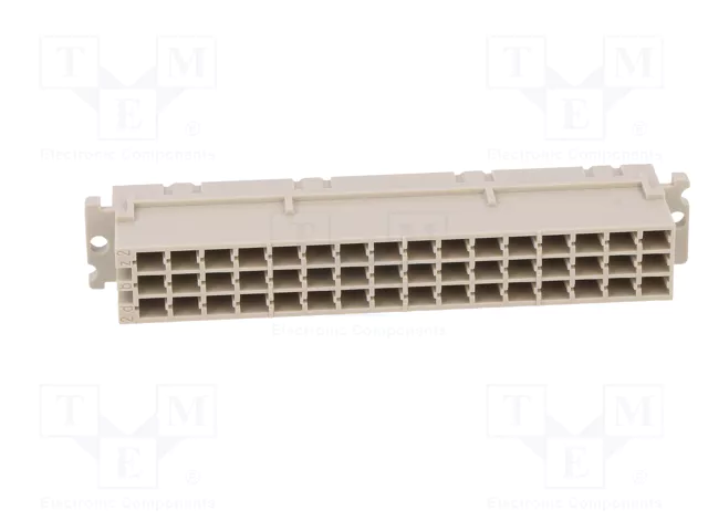 HARTING Conector de datos DIN 41612 hembra de 48 pines recto