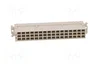 HARTING Conector de datos DIN 41612 hembra de 48 pines recto