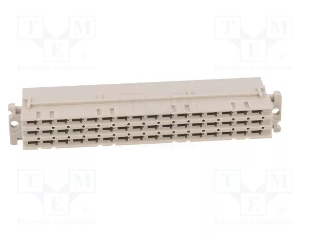 HARTING Conector de datos DIN 41612 hembra de 48 pines recto