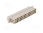 HARTING Conector de datos DIN 41612 hembra de 48 pines recto