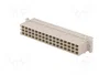 HARTING Conector de datos DIN 41612 hembra de 48 pines recto