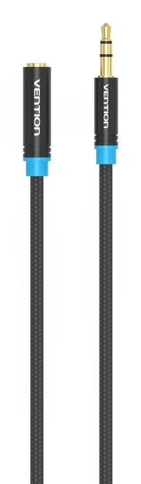 Vention Cable de Audio Estéreo VAB-B06-B100-M 3.5mm Macho a 3.5mm Hembra 1m Vention Cable de Audio Estéreo VAB-B06-B100-M 3.5mm Macho a 3.5mm Hembra 1m