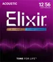 Elixir Polyweb 80/20 Bronze Ml 12-56 Acoustic Guitar Strings