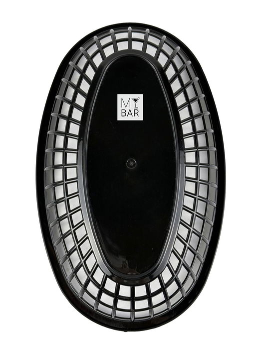 Inde Set 3 Cestas Pan Oval Pp 24x14x4 cm, 18g, 2.38 kg (24 Unidades)