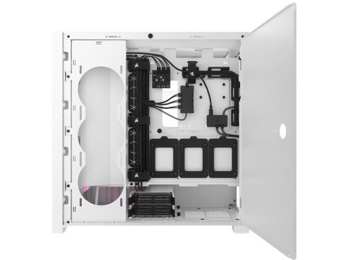 Corsair iCUE 5000D RGB Airflow Blanco