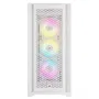 Corsair Carcasa PC iCue 5000D RGB Airflow / CC-9011243-WW - Color Blanco, Torre ATX