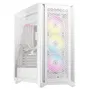 Corsair Carcasa PC iCue 5000D RGB Airflow / CC-9011243-WW - Color Blanco, Torre ATX
