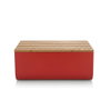 Alessi Mattina BG03 R Panera Roja con Tabla de Cortar