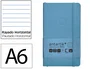 Antartik A6 Cuaderno Tapa Blanda Rayas Azul Claro 100 Hojas 80gr FSC