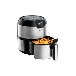 Tefal Easy Fry Deluxe EY401D Freidora de Aire Caliente 4,2L 1500W Negro Acero Inoxidable