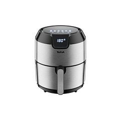 Tefal Easy Fry Deluxe EY401D Freidora de Aire Caliente 4,2L 1500W Negro Acero Inoxidable