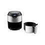 Tefal Easy Fry Deluxe EY401D Freidora de Aire Caliente 4,2L 1500W Negro Acero Inoxidable