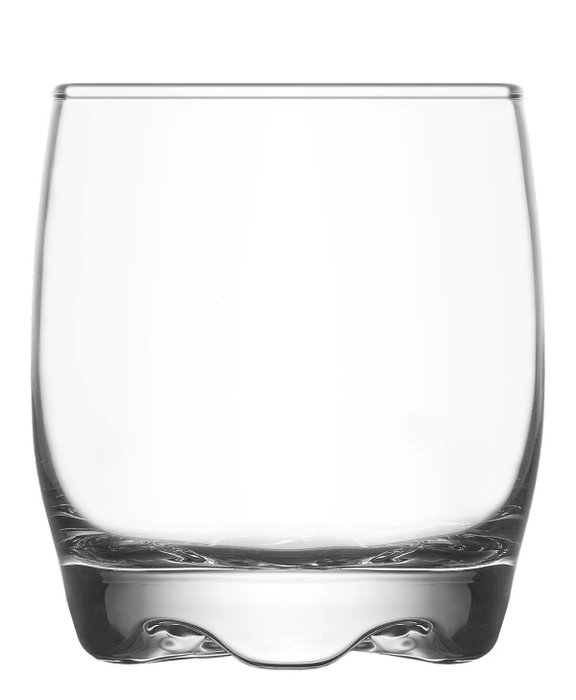 Adora Set de 6 Vasos de Agua, 290 cc / 7 x 7 x 8.7 cm - Conjunto de Cristalería (8 Cajas)