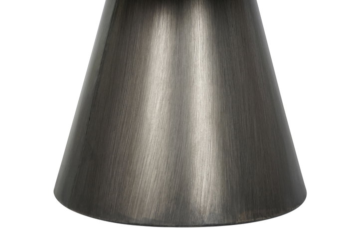 Mesita Auxiliar Moderno DKD Home Decor Dorado Negro 60 x 48 x 60 cm