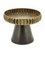 Mesita Auxiliar Moderno DKD Home Decor Dorado Negro 60 x 48 x 60 cm