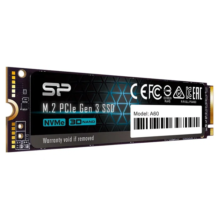 Silicon Power A60 128GB M.2 PCIe NVMe Gen3x4 Silicon Power A60 128GB M.2 PCIe NVMe Gen3x4