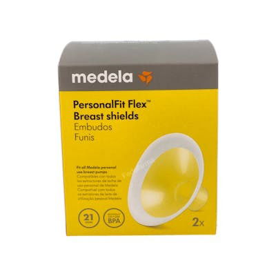Medela Embudo PersonalFit Flex Talla S (21mm) - 2 Unidades - 101041855 Medela Embudo PersonalFit Flex Talla S (21mm) - 2 Unidades - 101041855