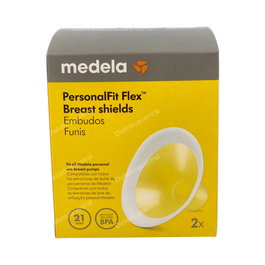 Medela Embudo PersonalFit Flex Talla S (21mm) - 2 Unidades - 101041855