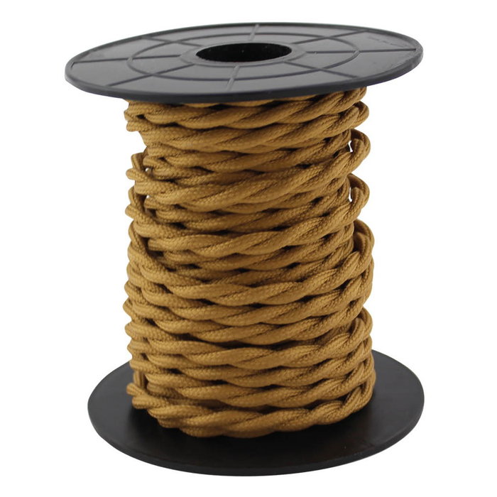 GSC Evolution Cable textil 10M (2x0.75mm) trenzado Amarillo GSC Evolution Cable textil 10M (2x0.75mm) trenzado Amarillo