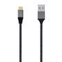 Aisens Cable USB 3.1 Gen2 USB-C a USB-A 10Gbps 1.5m Gris