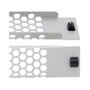 LogiLink Panel de ventilación 19 pulgadas 1U Gris