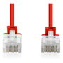 Digitus DK-1618-003S-R Cable de conexión CAT 6 U-UTP Slim, 0,3 m, Rojo