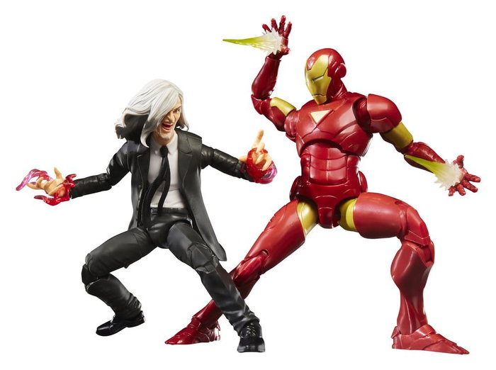 Hasbro Marvel Legends Pack de 2 Figuras Iron Man (Extremis) & Marvel's Mandarin 15 cm