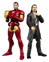 Hasbro Marvel Legends Pack de 2 Figuras Iron Man (Extremis) & Marvel's Mandarin 15 cm
