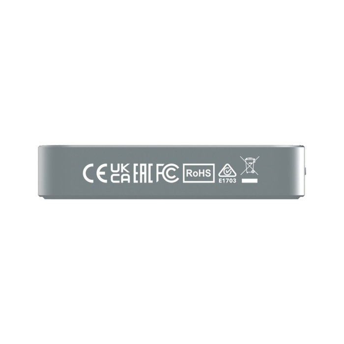 Verbatim Power Bank con base magnética inalámbrica 10000mAh Gris 32268