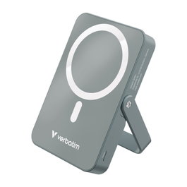 Verbatim Power Bank con base magnética inalámbrica 10000mAh Gris 32268
