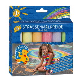 PUSTEFIX MALEFIX Straßenkreide Pack de 6 unidades