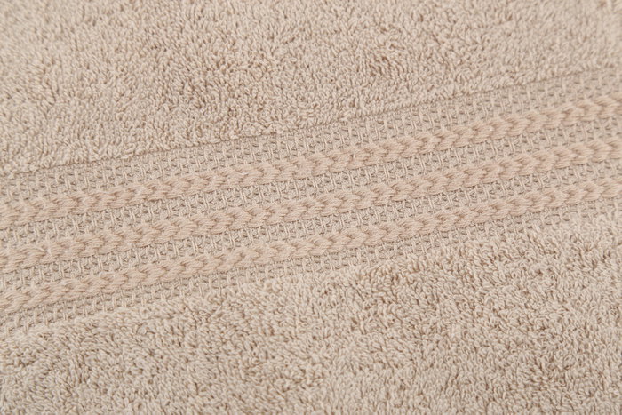 Mijölnir Rainbow Beige Toalla de Aseo 100% Algodón Suave y Absorbente 30x50 cm Gramaje 500 gr/m² Ideal para Baño