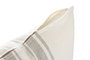 DKD Home Decor Cojín de Lino Blanco Roto 50x50x8 cm