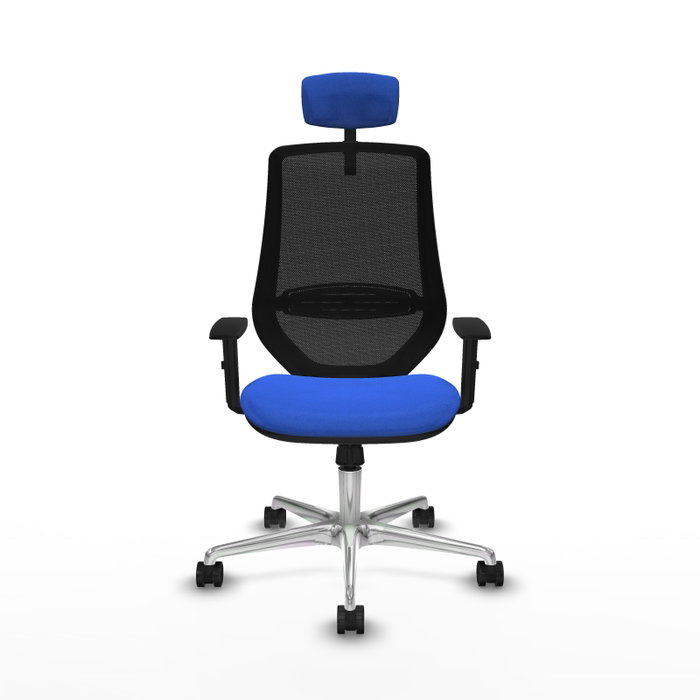 PIQUERAS Y CRESPO Silla de oficina Mardos con mecanismo Sincro, Azul y Negro PIQUERAS Y CRESPO Silla de oficina Mardos con mecanismo Sincro, Azul y Negro