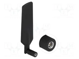 DeLOCK 12606 Antena 5G LTE Omnidireccional SMA Hembra Negra