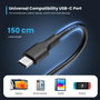 Ewent EW3980 Adaptador de Corriente para Portátil USB Tipo-C 65W Ultra Compacto con Protecciones (Sobrevoltaje, Cortocircuito)